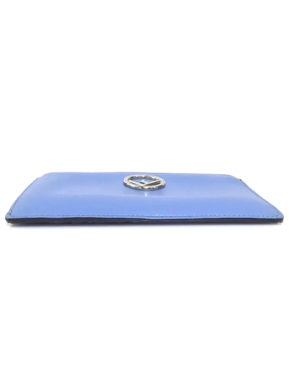Auth Fendi F Is Coin Purse Case Blue #280388F20B